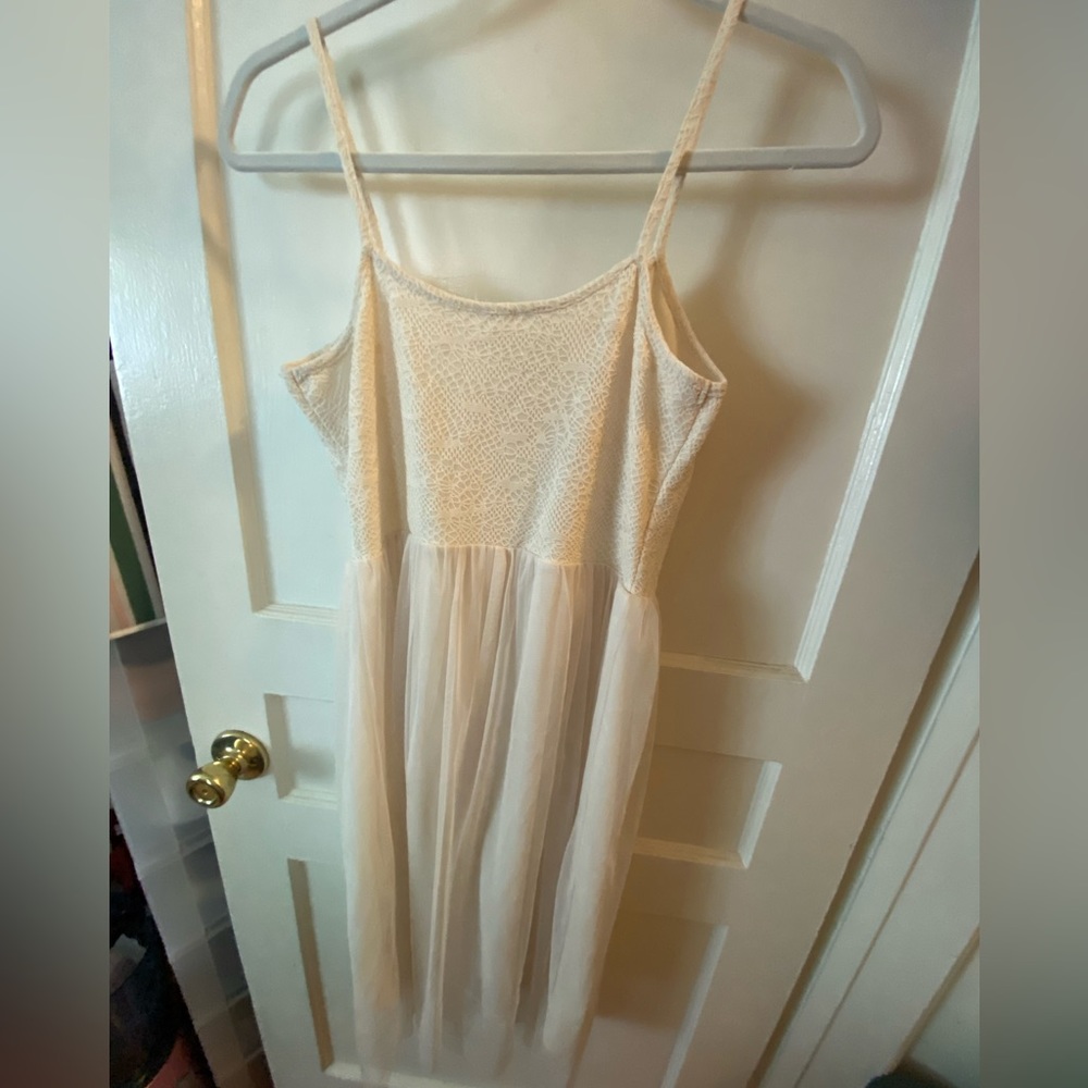 Xhilaration Lace & Tulle Dress Size M